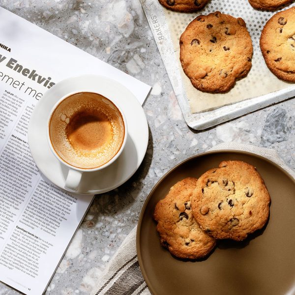 Solsken, kaffe och kakor