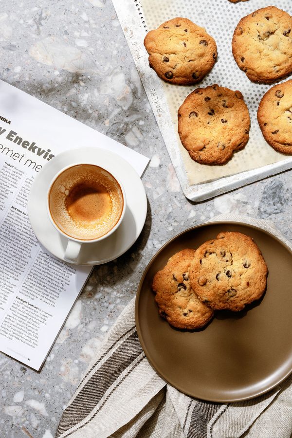 Solsken, kaffe och kakor